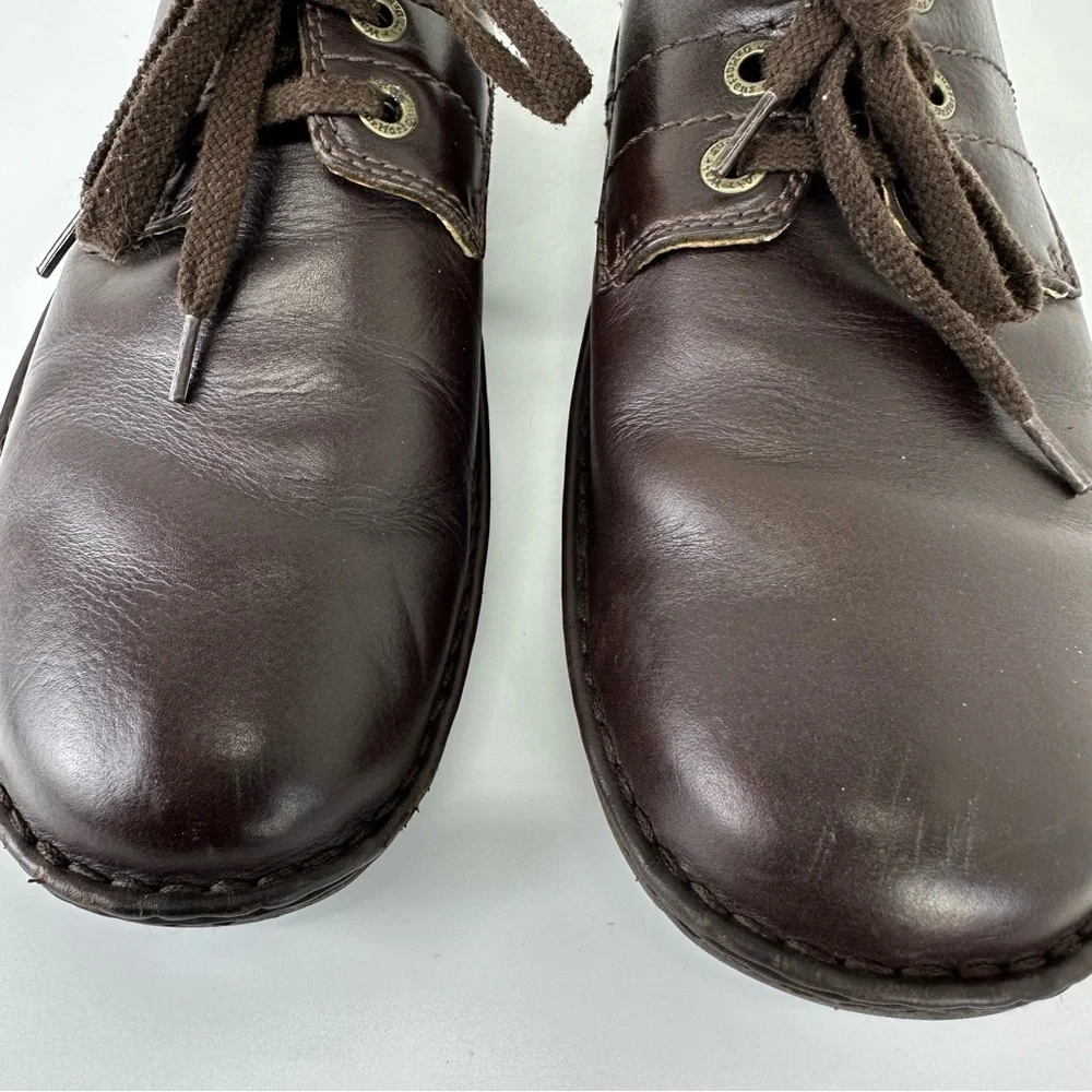 Dr Martens Felix Casual Lace Up Shoe Mens 10 Brown Leather Oxford AW004 academia